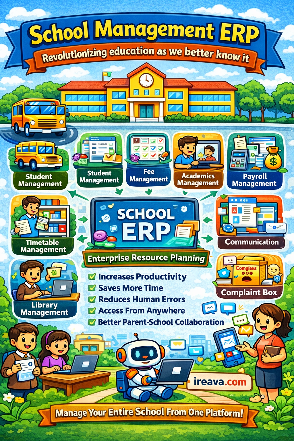 School Management ERP: Revolutionizing education as we better know it