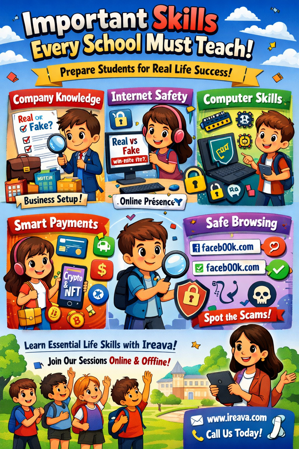 Important Skills: Every School Must Teach To Their Students