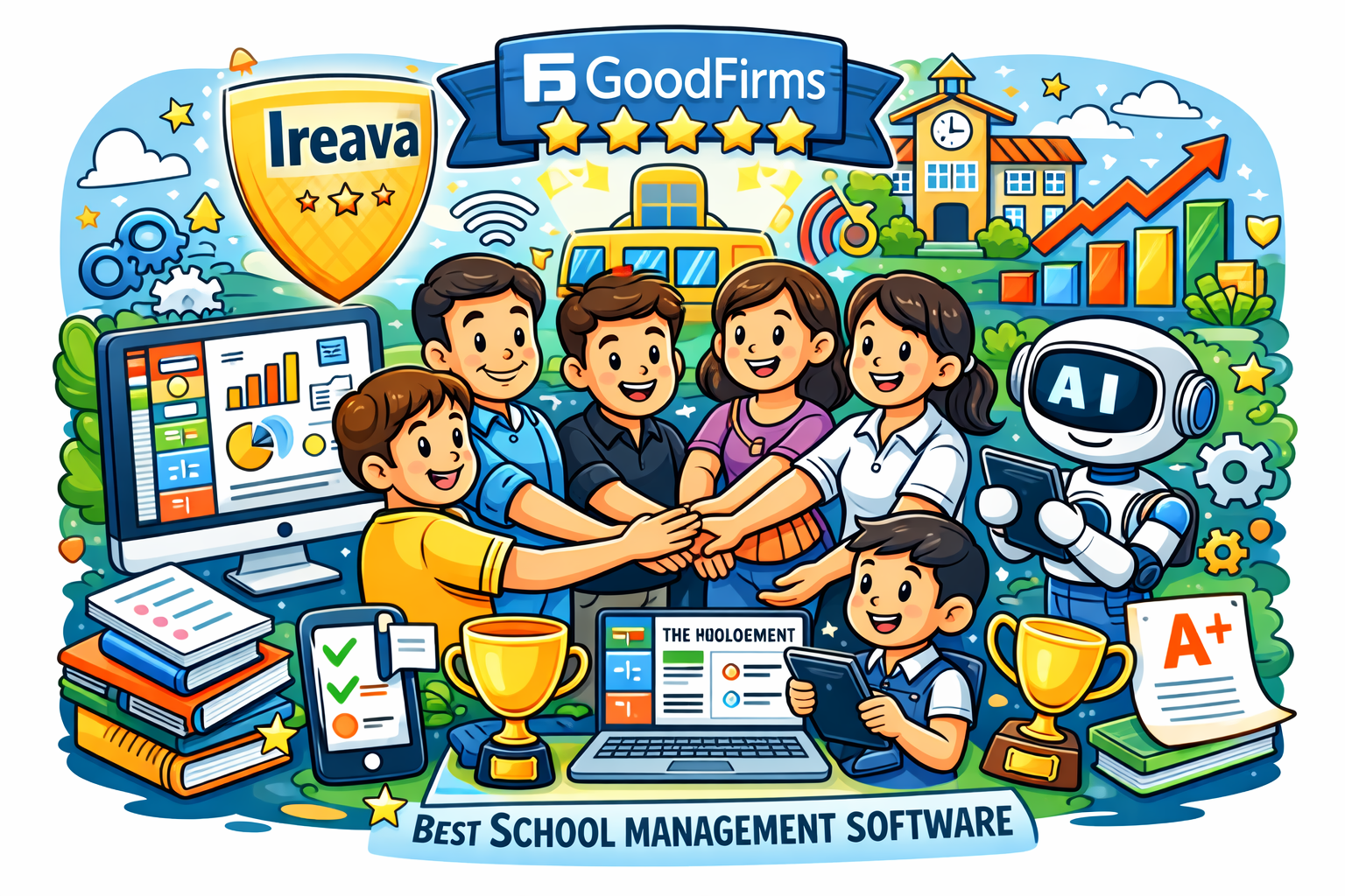 5 Powerful Reasons Ireava is a Top-Rated School ERP (GoodFirms)
