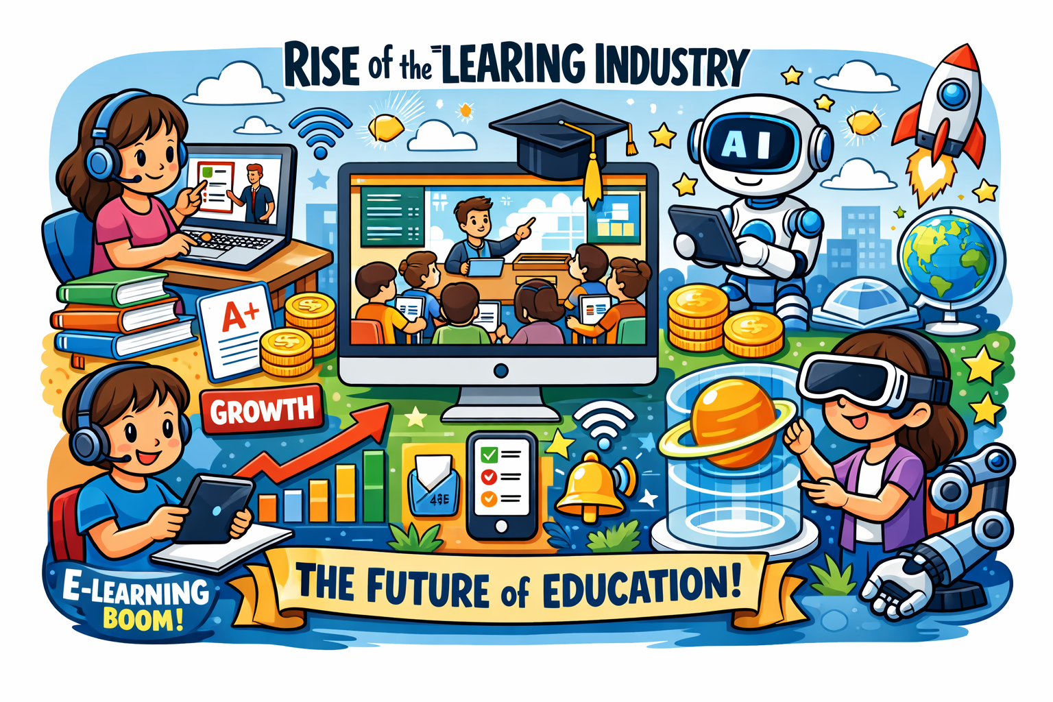 The Rise Of The E-learning Industry You Should Know