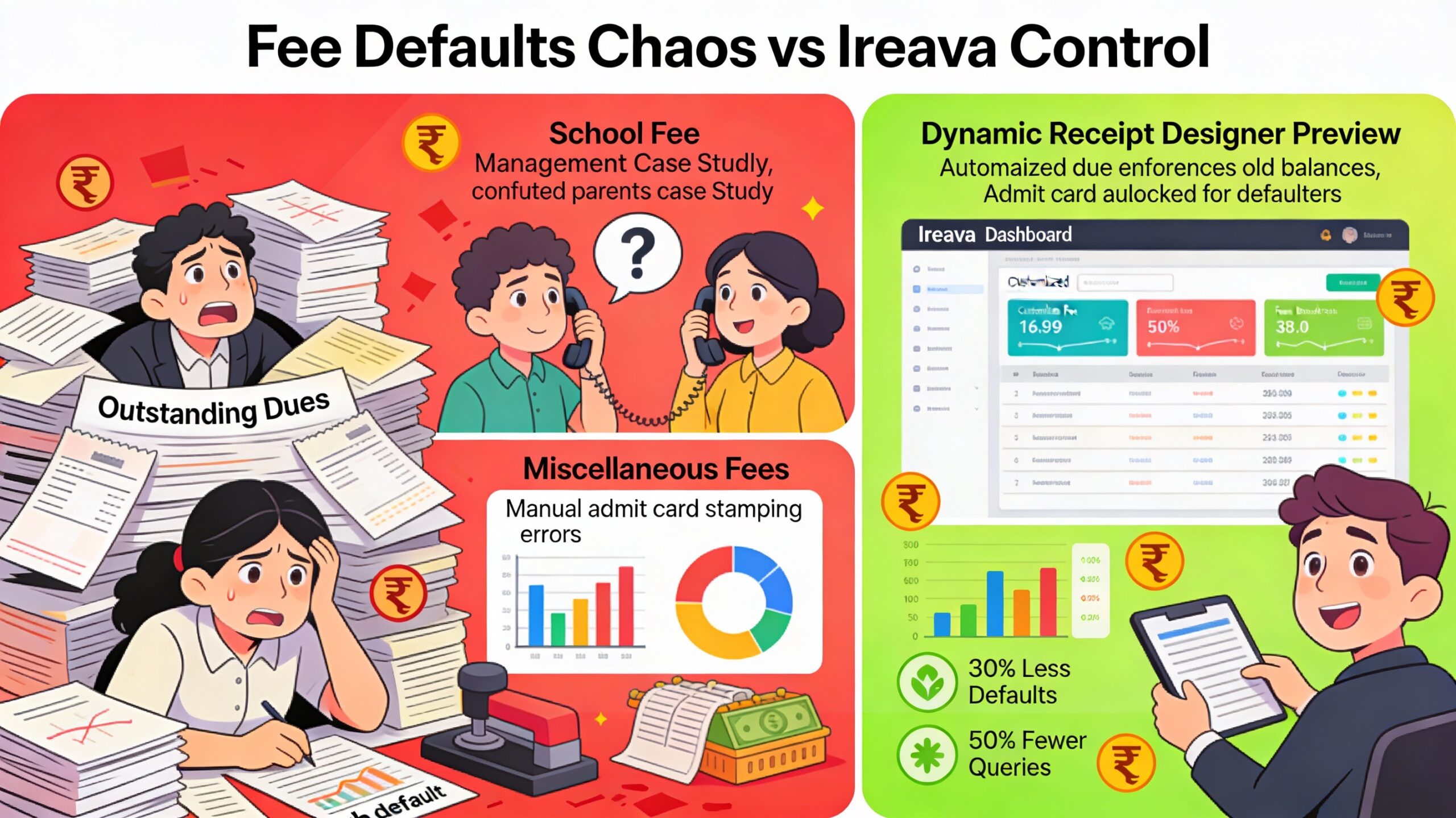 Case Study: How Ireava Reduced Fee Defaults by 30%